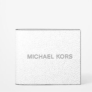 Michael Kors White Leather Wallet